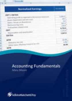 Paperback Accounting Fundamentals: Midnight Manual Book