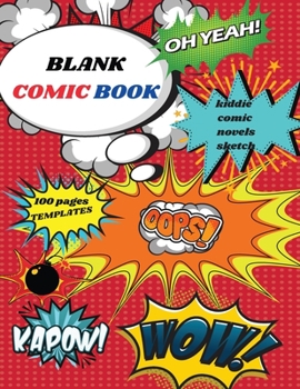 Paperback Blank Comic Book