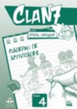 Paperback Clan 7 Con ¡Hola, Amigos! Level 4 Cuaderno de Actividades Book