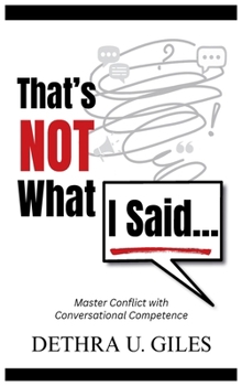 Hardcover That's Not What I Said Book