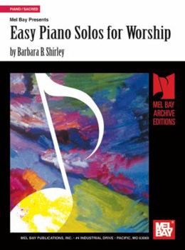 Paperback Easy Piano Solos for Worship Book