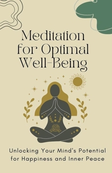 Paperback Meditation for Optimal Well-Being Book