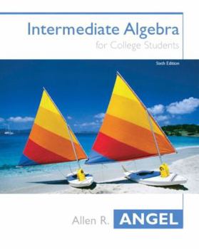 Hardcover Intermediate Algebra for College Students, Sixth Edition Book