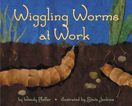 Hardcover Wiggling Worms at Work Book