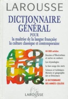 Hardcover Larousse Dictionnaire General Book