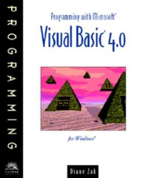 Paperback Programming with Microsoft Visual Basic 4.0 for Windows Book