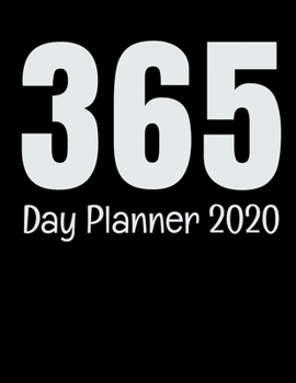 Paperback 365 Day Planner 2020: One Year Daily Planner For Daily Reflection & Activities Book