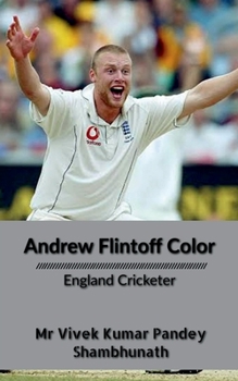 Paperback Andrew Flintoff Color: England Cricketer Book