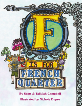 Hardcover F Is for French Quarter Book