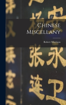 Hardcover Chinese Miscellany Book