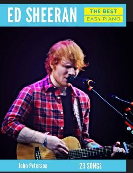 Paperback Ed Sheeran the Best Easy Piano Book
