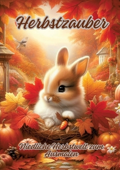 Paperback Herbstzauber: Niedliche Herbstwelt zum Ausmalen [German] Book