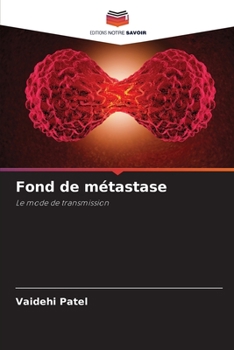 Paperback Fond de métastase [French] Book