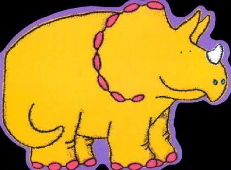 Board book Triceratops Book