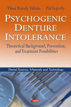 Paperback Psychogenic Denture Intolerance Book