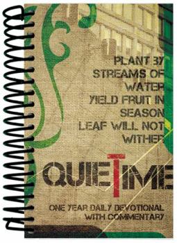 Spiral-bound Quiet Time Daily Devotional for Adults Book