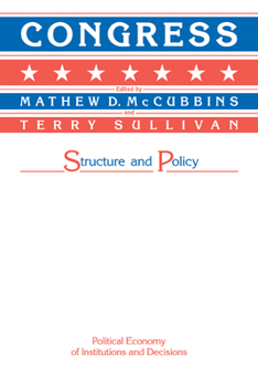 Paperback Congress: Structure and Policy Book