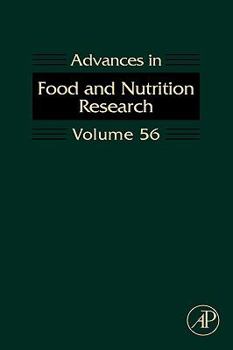 Hardcover Advances in Food and Nutrition Research: Volume 56 Book
