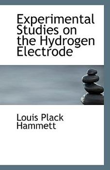 Paperback Experimental Studies on the Hydrogen Electrode Book