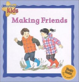 Library Binding Courteous Kids Making Friends Book