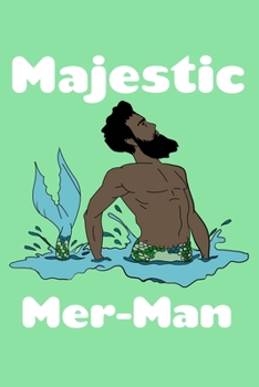 Paperback Majestic Mer Man: Personal Expense Tracker Book