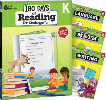 180 Days of Practice Grade K Bundle (Grade K)