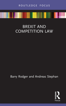 Hardcover Brexit and Competition Law Book