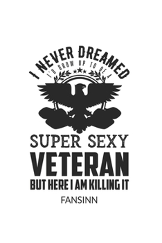 Proud Veteran Notebook: Graph Paper Journal 6x9 - 120 Pages