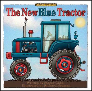 Paperback The New Blue Tractor Book