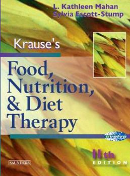 Hardcover Krause's Food, Nutrition and Diet Therapy Book