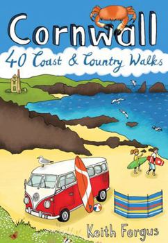 Paperback Cornwall 40 Coast & Country Walks Book
