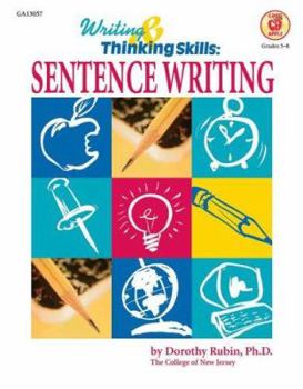 Paperback Sentence Writing Book