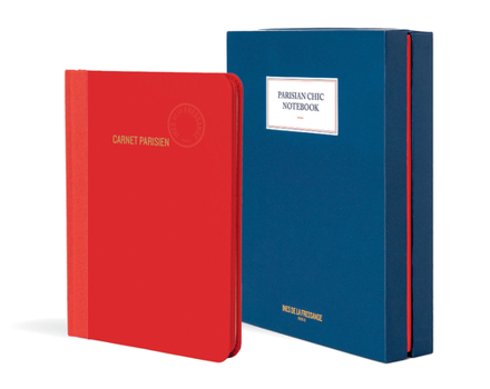 Misc. Parisian Chic Notebook (Red, Large) Book