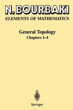 Paperback General Topology: Chapters 1-4 Book