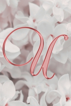 Paperback U Journal: A Monogram U Initial Capital Letter Notebook For Writing And Notes: Great Personalized Gift For All First, Middle, Or Book