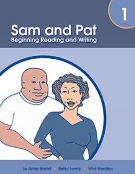 Paperback Sam and Pat, Book 1: Beginning Reading and Writing Book