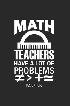 Paperback Funny Math School Teacher Notebook: Graph Paper Journal 6x9 - 120 Pages Book