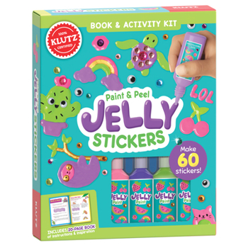 Misc. Paint & Peel Jelly Stickers Book