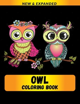 Paperback Owl Coloring Book: Stress Relieving Designs for Adults Relaxation Book