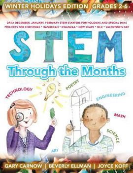 Paperback STEM Through the Months - Winter Holidays Book
