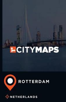 Paperback City Maps Rotterdam Netherlands Book
