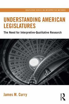 Paperback Understanding American Legislatures: The Need for Interpretive-Qualitative Research Book