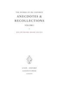 Hardcover Anecdotes I: Run and become, become and run Book