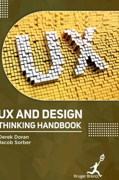 Hardcover UX and Design Thinking Handbook Book