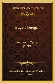Eugen Onegin: Roman In Versen (1899)