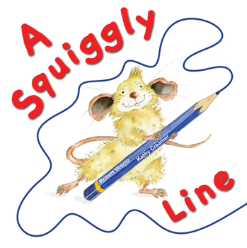 Hardcover A Squiggly Line Book