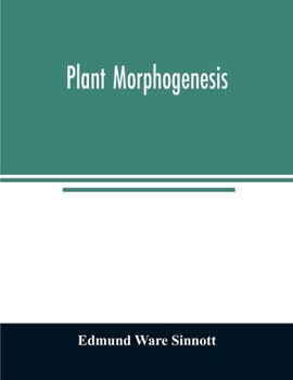 Paperback Plant morphogenesis Book