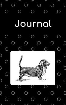 Paperback Journal: Basset Hound; 100 sheets/200 pages; 5" x 8" Book