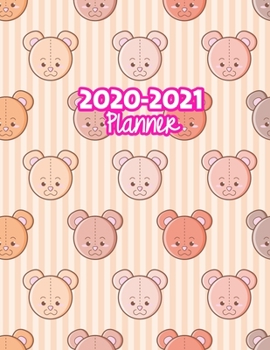2020-2021 Planner: Two Year Calendar Organizer and Goal Journal | January 2020 - December 2021 Daily, Weekly and Monthly Planner Book with Back Sticker Expression Wall for 2 Years | Design Code 759911