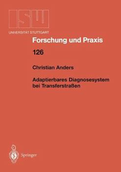 Paperback Adaptierbares Diagnosesystem Bei Transferstraßen [German] Book